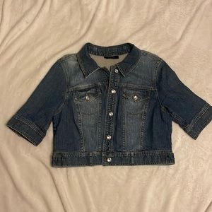 Style & Co girls bedazzled jean jacket. Girls Medium